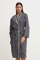 Odzież Dkny szlafrok bawełniany YI10024 czarny
