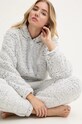 Tepláková souprava Dkny pletenina šedá YI70022