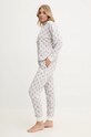 Pidžama Dkny pletivo siva YI80022