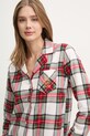 Pyžamo Lauren Ralph Lauren ILN92376F béžová