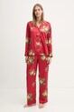 Lauren Ralph Lauren piżama ILN92381 czerwony AW24