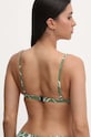 Oblečenie Plavková podprsenka Karl Lagerfeld 245W2200 zelená
