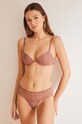 Ρούχα Brazilian στρινγκ women'secret INVISIBLE HELANKAS 4987312 καφέ