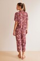 women'secret piżama MIX AND MATCH ORIGINS bordowy 4857426