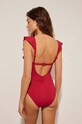 Îmbrăcăminte women'secret costum de baie dintr-o bucată FOREVE RUFFLES 5527118 rosu