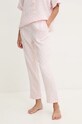 United Colors of Benetton pijamale de bumbac 46CG3P00K roz