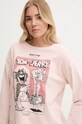 Πιτζάμα United Colors of Benetton x TOM&JERRY 3DKE3P03B ροζ