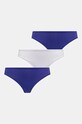 Стринги United Colors of Benetton 3 шт трикотаж фиолетовой 34FS1S01T