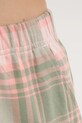 Хлопковые пижамные брюки United Colors of Benetton зелёный 43UL3F00I