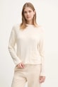 United Colors of Benetton longsleeve de pijama munte bej 3Q413M06F