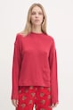 United Colors of Benetton longsleeve de pijama munte rosu 3Q413M06F