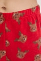United Colors of Benetton pantaloni de pijama rosu 3XGC3F03W