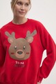 Пижамная кофта United Colors of Benetton 3DFQ3M06R красный NC24