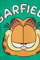 Поларен суичър United Colors of Benetton x GARFIELD 3DFQ3M06K зелен
