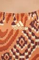 Слитный купальник adidas x Farm Rio оранжевый IL7981