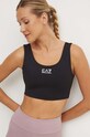 Sportovní podprsenka EA7 Emporio Armani měkké černá TJKLZ.6DTH58.1200