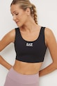 Sportovní podprsenka EA7 Emporio Armani měkké černá TJKLZ.6DTH58.1200
