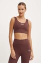 Спортивний бюстгальтер EA7 Emporio Armani коричневий TJKLZ.6DTH58.1755