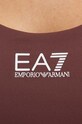 Sportovní podprsenka EA7 Emporio Armani TJKLZ.6DTH58.1755 hnědá