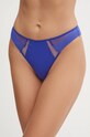 Kalhotky brazilky Chantelle tanga námořnická modř C22AG0