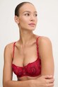Grudnjak Chantelle tkanina bordo C11YM5