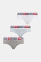 Diesel stringi UFST-STARS-THREEPACK 3-pack bawełna szary 00SE0K.0NJAP