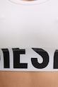 Odzież Diesel biustonosz sportowy UFSB-COTTON-RACE-BRALETTE A14591.0HMAU biały