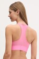 Diesel sutien sport UFSB-COTTON-RACE-BRALETTE A14591.0HMAU roz AW24