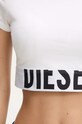 Majica kratkih rukava Diesel UFSB-COTTON-RACE-BRALETTE A14593.0HMAU bijela