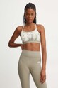 Sportovní podprsenka adidas Performance Aeroreact zelená IS6736