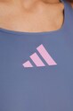 Jednodielne plavky adidas Performance 3 Bars tmavomodrá IW6023