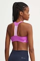 Одяг Спортивний бюстгальтер adidas Performance Powerimpact IY7739 фіолетовий