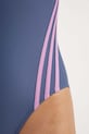 adidas Performance costum de baie reversibil dintr-o bucată 3 Stripes albastru IY9720