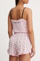 Juicy Couture szorty piżamowe CHERUB FELIX SHORTS JCLPB224509.121 różowy AW24