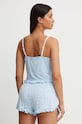 Одяг Піжамний топ Juicy Couture CHERUB EMMANUEL FRILLED VEST JCLPT224508.134 блакитний