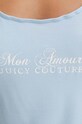 Пижамный топ Juicy Couture CHERUB EMMANUEL FRILLED VEST голубой JCLPT224508.134