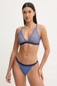 Pepe Jeans sutien LACE BRA C PLU11037 albastru AW24