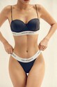 GOD SAVE QUEENS sutien de baie CARRARA TOP BALCONETTE GSQ.68.213 negru AW24