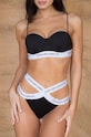 Горнище на бански GOD SAVE QUEENS CARRARA TOP BALCONETTE черен GSQ.68.213