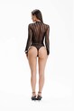 Bodi GOD SAVE QUEENS ALIZEE BODYSUIT crna GSQ.106.370