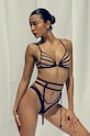 Podprsenka GOD SAVE QUEENS FORGET ME NOT BRA GSQ.25.111 čierna AW24