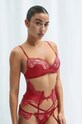 GOD SAVE QUEENS sutien SCARLETT WIRE-FREE PUSH UP BRA GSQ.54.116 roz AW24