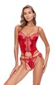 GOD SAVE QUEENS gorset SCARLETT CORSET GSQ.54.170 różowy AW24