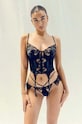 Корсет GOD SAVE QUEENS SCARLETT CORSET кружево чёрный GSQ.54.170