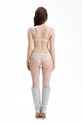 GOD SAVE QUEENS chiloti brazilieni ALIZEE PANTIES alb GSQ.106.121