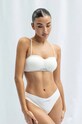 GOD SAVE QUEENS sutien SECOND SKIN BANDEAU GSQ.135.115 alb SS25