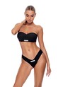 GOD SAVE QUEENS sutien SECOND SKIN BANDEAU GSQ.135.115 negru SS25