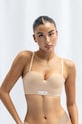 Σουτιέν GOD SAVE QUEENS SECOND SKIN BUSTIER πλεκτό ύφασμα μπεζ GSQ.135.113