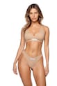 Podprsenka GOD SAVE QUEENS SECOND SKIN BRALETTE PUSH UP bez kostíc béžová GSQ.135.111