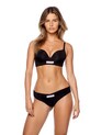 GOD SAVE QUEENS sutien SECOND SKIN BRA WIRE-FREE intepenit negru GSQ.135.114